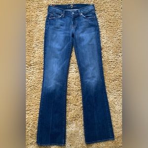 Pre-loved 7 for All Mankind Bootcut Low rise Jeans Sz 26
